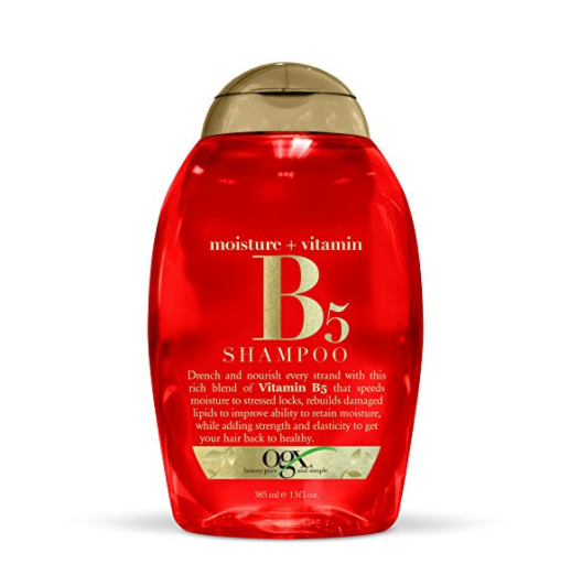 OGX 維生素B5保濕洗髮水 385ml，現僅售$5.69, 免運費！