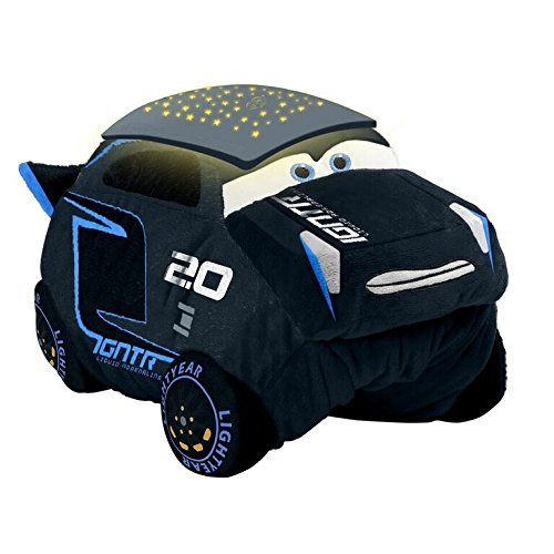 Disney Pixar Cars Pillow Pets - Cars 3 Jackson Storm Dream Lites Stuffed Animal Night Light, Only $12.85