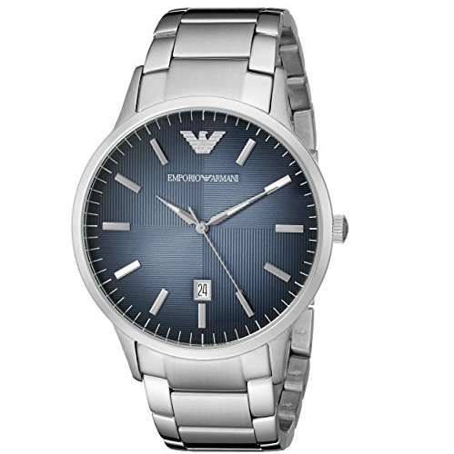 Emporio Armani Men's AR2472 Dress Silver Classic Watch, Only $134.98, free shipping