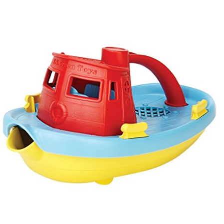 Green Toys My First Tug Boat, Red $8.04