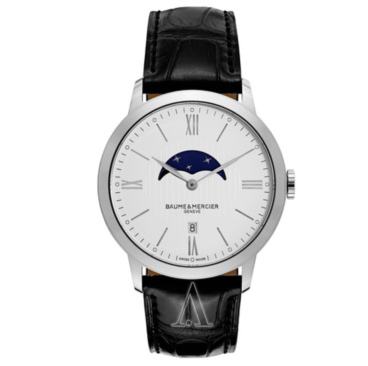 ASHFORD : BAUME & MERCIER 名士 CLASSIMA EXECUTIVES系列 MOA10219 男士時裝腕錶，原價$1850, 現使用折扣碼后僅售$749