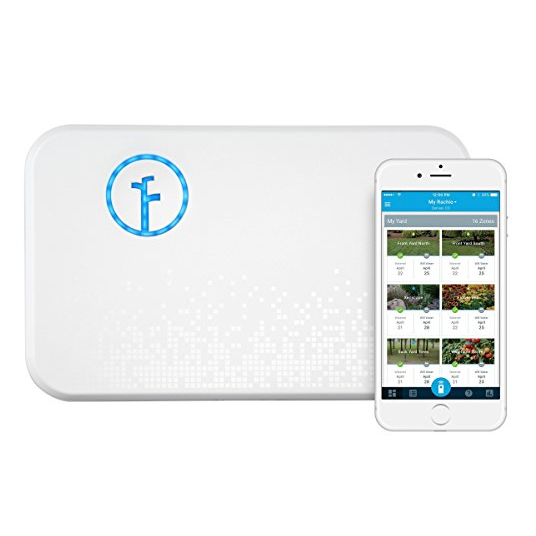Rachio Smart Sprinkler Controller, WiFi, 8 Zone 2nd Generation, Works with Amazon Alexa $103.65, free shipping