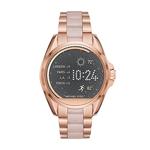 Michael Kors Access Touchscreen Rose Gold Acetate Bradshaw Smartwatch MKT5013, Only $199.99, free shipping