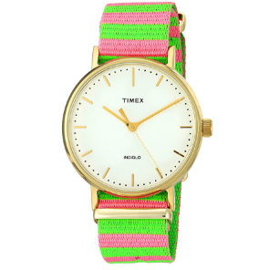 Timex 天美時Weekender Fairfield女式時裝 腕錶，現價僅售  $26.99