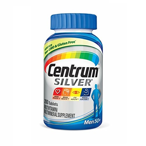 Centrum Silver Men (200 Count) Multivitamin / Multimineral Supplement Tablet, Vitamin D3, Age 50+, only $9.81, free shipping after using SS