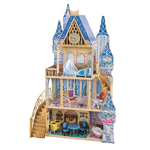 史低价！KidKraft 迪士尼公主灰姑娘的梦幻皇宫娃娃屋，原价$189.99，现仅售$79.98，免运费