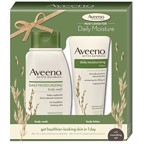 Aveeno Daily Moisture Gift Pack, Only $17.09