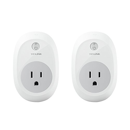 TP-Link HS100 Smart Plug (2-Pack), No Hub Required, Wi-Fi, Works with Alexa and Google Assistant, Control Your Devices from anywhere (HS100 KIT), Only $19.99
