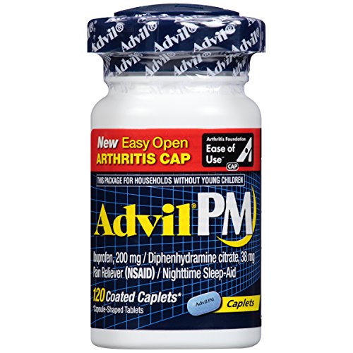 Advil PM Caplets Easy Open Arthritis Cap, 120 Count, Only $11.24, free shipping after clipping coupon and using SS