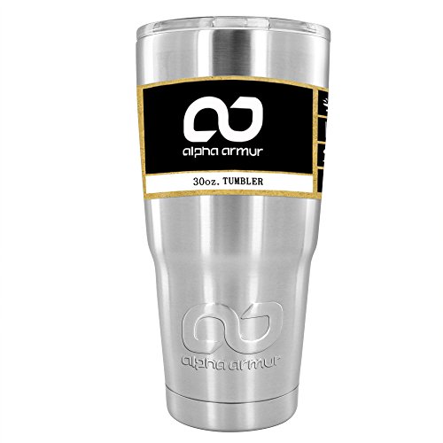 Alpha Armur 30 Oz Vacuum Insulated Tumbler Stainless Steel Hydro Travel Mug Double Wall Vacuum Insulated Stainless Steel, Only $14.39