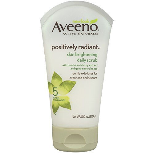 Aveeno Positively Radiant Skin Brightening Daily Scrub, 5 Ounce (Pack of 3), Only $14.34