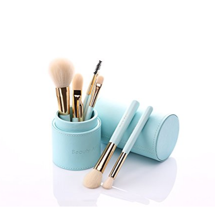 Beauty Artisan 8pcs Professional Makeup Brush Set Silky Soft Cosmetics Brushes Kit for Smooth Makeup Application (Mint Green) $19.00
