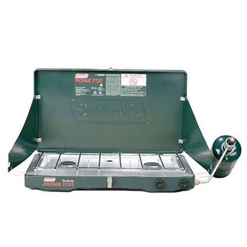 Coleman Gas Camping Stove | Classic Propane Stove, 2 Burner, 4.1 x 21.9 x 13.7 inches only 43.88, free shipping