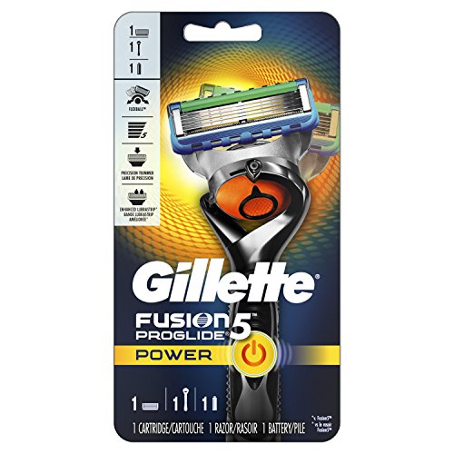 Gillette吉列  Fusion5 ProGlide 锋隐超顺电动剃须刀，原价$15.99，点击Coupon后仅售$7.49，免运费