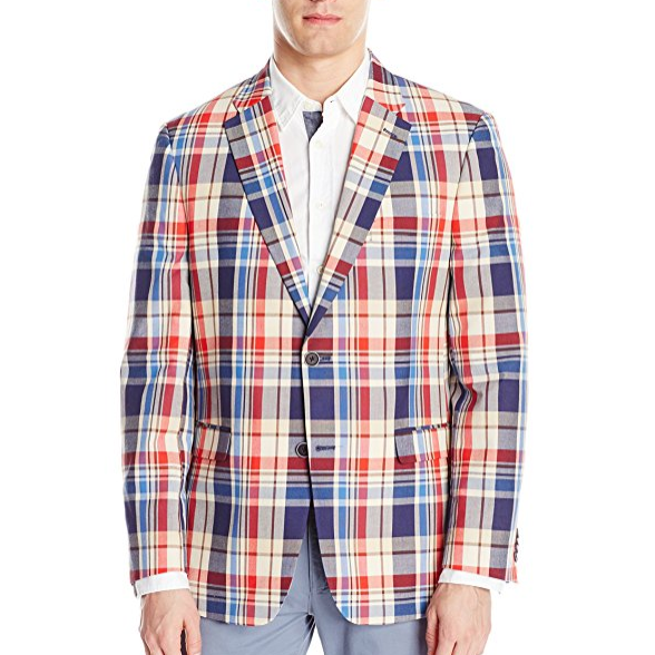 湯米·希爾費格（Tommy Hilfiger） 男士純棉休閑西服外套, 原價$295, 現僅售$44.23, 免運費！