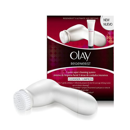Olay Regenerist 3 Point Super Cleansing System Exfoliating Face Wash & cleansing exfoliating face brush, Only $19.99, free shipping