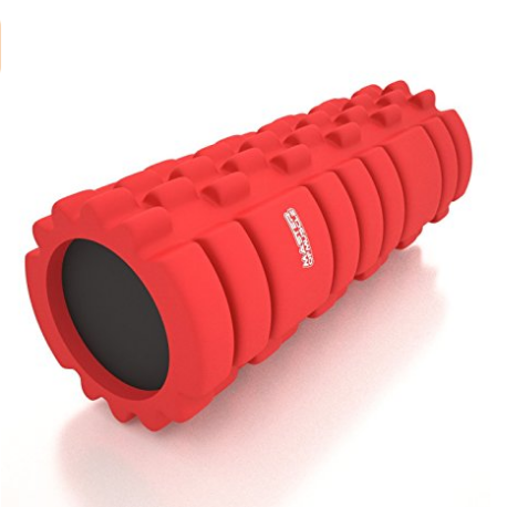 Number 1 Rated - Foam Roller - for Deep Tissue Muscle Massage Therapy - With Ebook Instructions (RED/13-Inch) $15.97