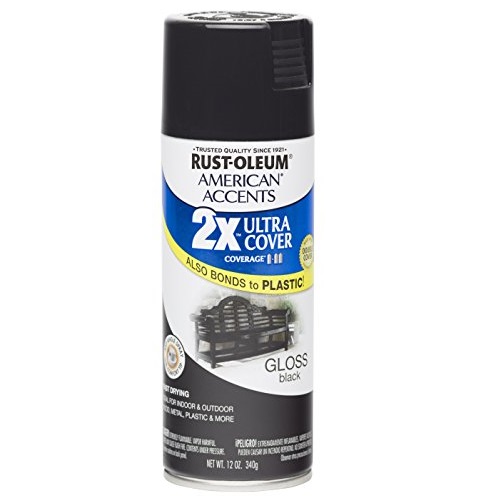 史低价！ Rust Oleum 黑色保护喷漆，12 oz，室内/外可用！原价$8.47，现仅售$3.47。多色同价！