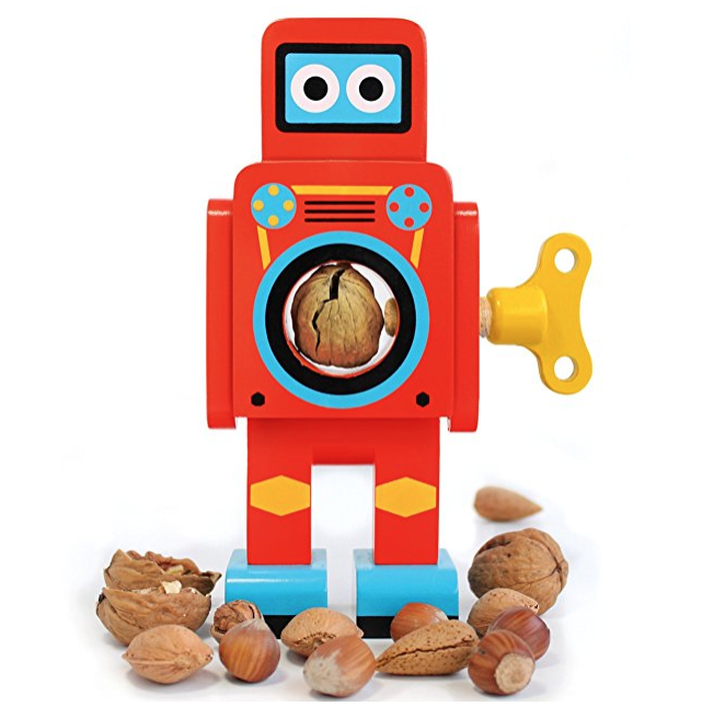 喜欢吃坚果朋友的福音！SUCK UK 机器人造型坚果开核器, 原价$30, 现仅售$22.59