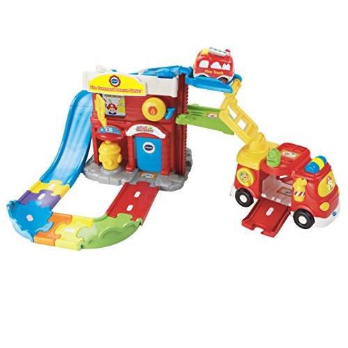 VTech Go! Go! Smart Wheels Fire Command Rescue Center Playset, Only $19.39