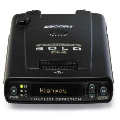 Escort Solo S3 Cordless Radar Detector, Only $179.99, You Save $169.96(49%)