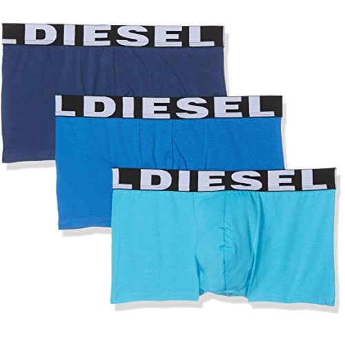 Diesel 迪賽 男士Shawnthree平角內褲3條裝，原價$39.00，現僅售$18.52