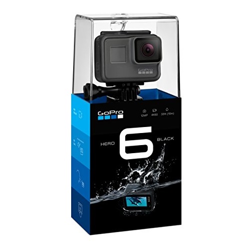 新款！黑色旗舰！史低价！GoPro Hero 6 Black 运动相机，原价$499.00，现仅售$322.73 ，免运费