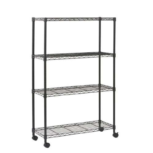Sandusky MWS361454 Mobile Commercial Wire Shelving, 54