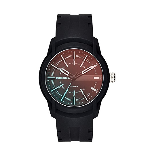 Diesel Watches Armbar Silicone Watch $39.99，free shipping