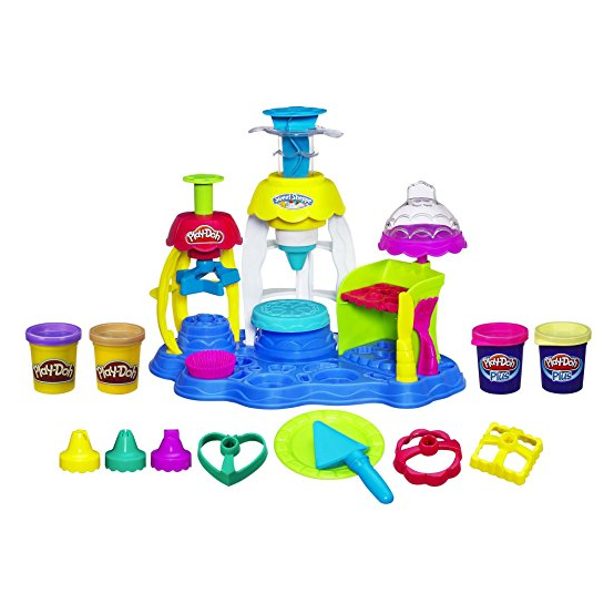 Play-Doh 培乐多彩泥/橡皮泥，甜品店冰霜乐趣面包店套餐 原价 $14.99，现仅售 $9.08