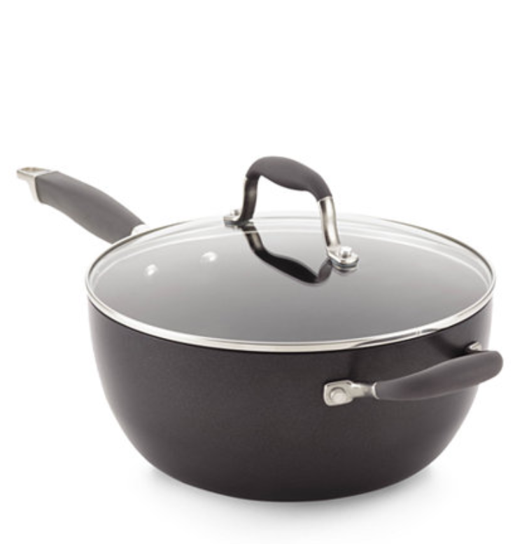 Macys.com : Advanced Nonstick 5.5-Qt. Chef's Pan with Lid only $27.33