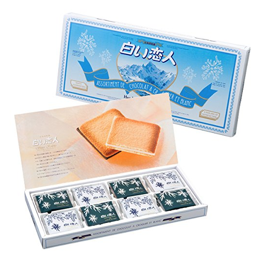 Japan Hokkaido Shiroi Koibito, Langue De Chat with Dark & White Chocolate, 24pcs [Japan Import] by Ishiya only $24.27