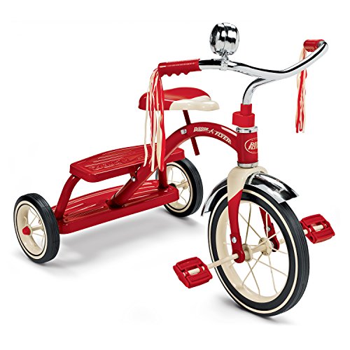 Radio Flyer 经典12寸钢结构儿童三轮自行车，原价$69.99，现仅售$44.00，免运费