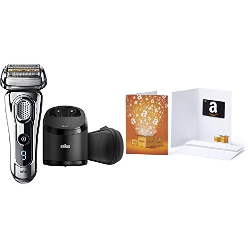 Braun Series 9 9290CC Wet & Dry Electric Shaver for Men with Clean & Charge System with $40 Gift Card, Only $289.97, free shipping
