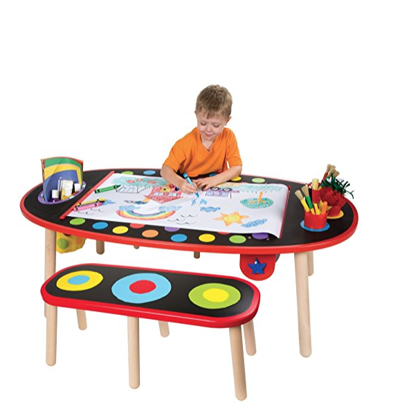 ALEX Toys 儿童创作桌子套装史低,原价$173.92, 现仅售 $87.99，免运费！