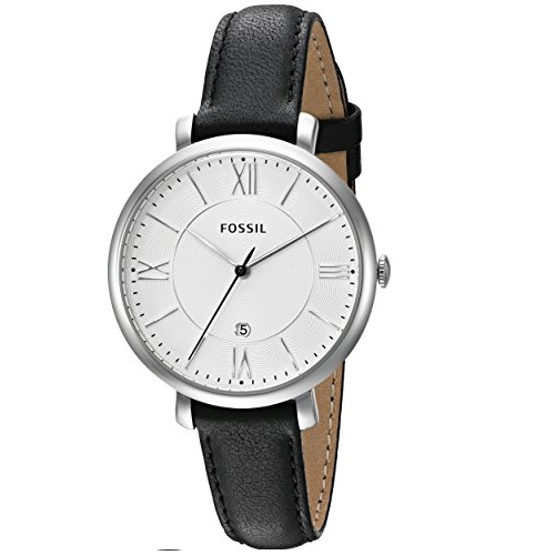 Fossil Women's ES3972 Jacqueline Three-Hand Date Leather Watch, Only$54.98 , free shipping