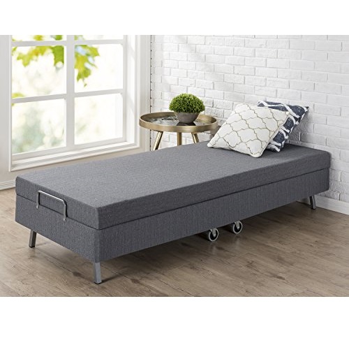 Zinus Memory Foam Resort Folding Guest Bed with Wheels, 30 Inches Wide, Only $179.99, free shipping