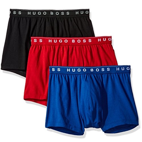 HUGO BOSS Men's 3-Pack Cotton Trunk, Only $22.01