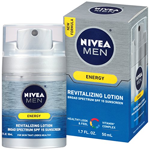 NIVEA Men Energy Lotion Broad Spectrum SPF 15 Sunscreen 1.7 Fluid Ounce, Only $3.29, free shipping after clipping coupon and using SS