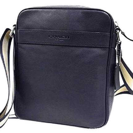 Coach Mens Leather Handbag Crossbody F54782 $119.69，free shipping