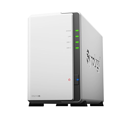 Synology DiskStation 2-bay 3.5-Inches NAS server 1.0GHz, 512MB RAM, 1xGigabit (DS216J ), Only $149.99, free shipping