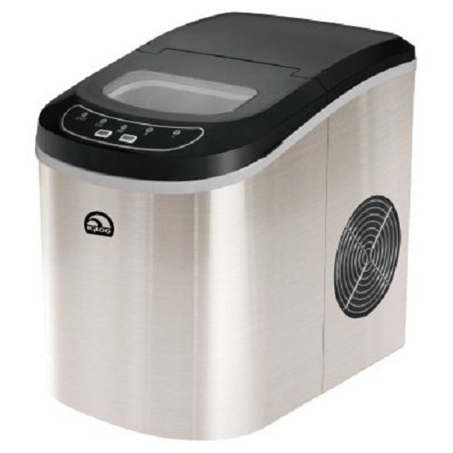 Igloo ICE105 Counter Top Compact Ice Maker, Stainless, Only $78.72, free shipping