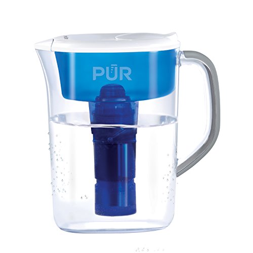PUR PPT700WAM PPT700W Pitcher, 7 Cups, Clear/Blue, Only$14.97