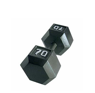 CAP Barbell Solid Hex Dumbbell, Single only $48.30