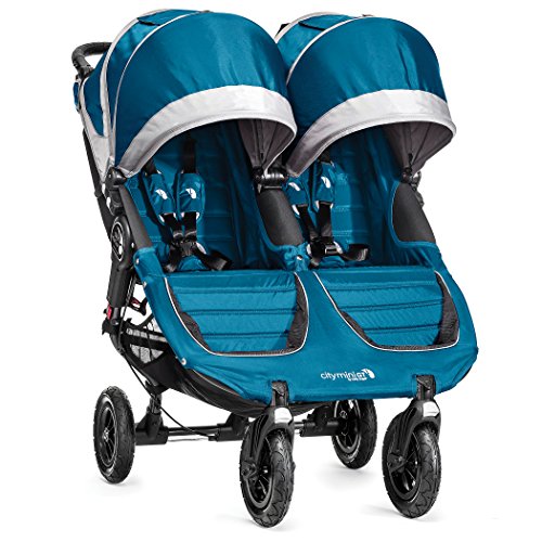 Baby Jogger 2016 City Mini GT Double Stroller - Teal/Gray, Only $405.99, free shipping