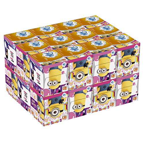 史低价！Puffs小黄人面巾纸， 64张/盒，共24盒，原价$40.56，现仅售$19.59