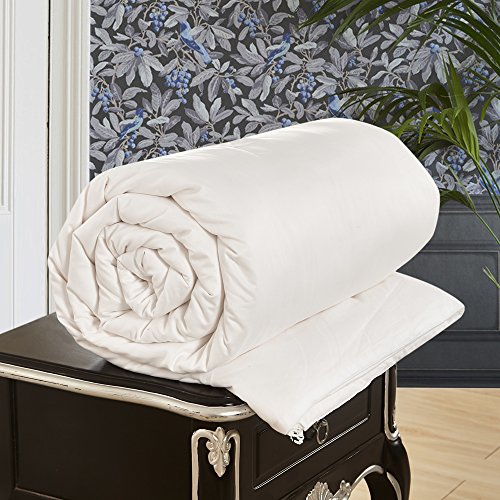 LILYSILK All Season Silk Comforter with Cotton Covered 100% Silk Duvet Quilt King 104x92 Inches, Only $164.90,  free shipping
