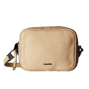 Calvin Klein Erica Pebble Leather Camera Crossbody Bag $59.99