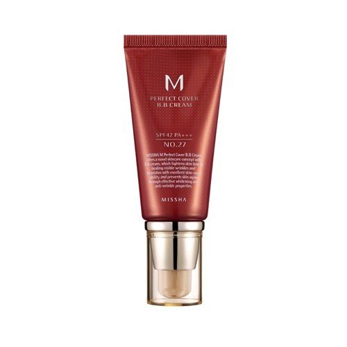 Missha M Perfect Cover BB Cream SPF 42 PA No 27 Honey Beige , Only $9.50
