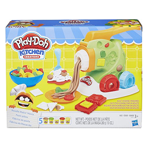 史低價！Play-Doh 麵條製作機 和麵食套件 玩具，原價$14.99，現僅售$9.96